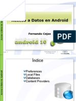 Desarrollo Android Almacenamiento de Datos