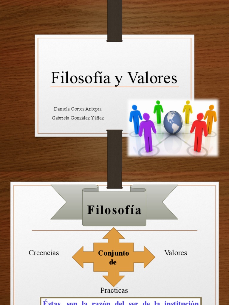 Filosofía y Valores PDF Comportamiento