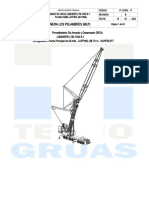 Procedimiento de Armado y Desarme LTM1500 - MB 84m - LJ 49m - SL - S - CW105t