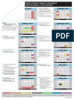 2022-2023 School Calendar - Updated 6-15-22