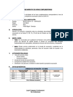 Informe Narrativo de Horas Complementarias