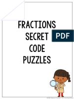 FractionsSecretCodeWorksheets 1