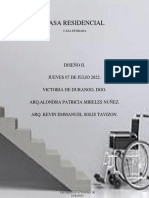 Alondra Mireles - Diseño II - Casa Residencial - Casa Estirada - UAD - Libreto-Combinado