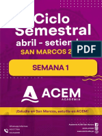 Semana 1 Semestral Acem 2022