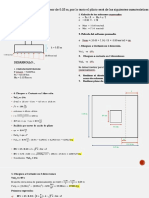 Desarrollo Diseño Por Flexión de Plinto - Hormigon Armado II