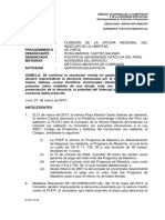 Resolución 1008-2014/spc-Indecopi Expediente 77-2013/cpc-Indecopi-La