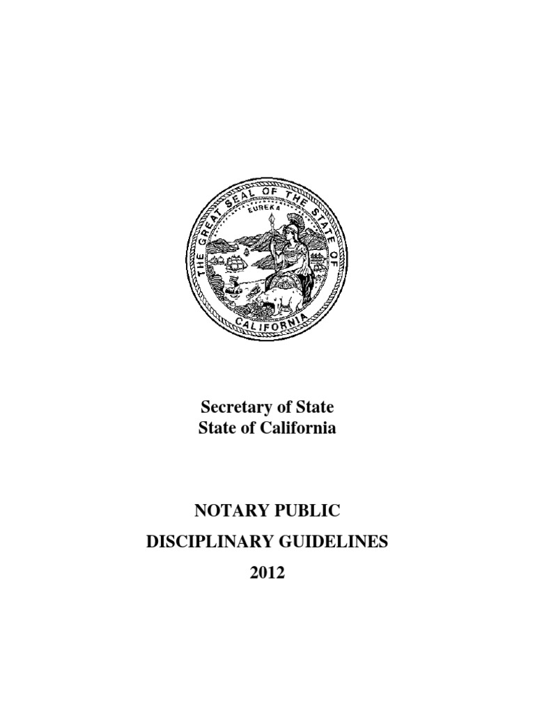NotaryGuidelines2012 (1) y PDF Notary Public Crimes