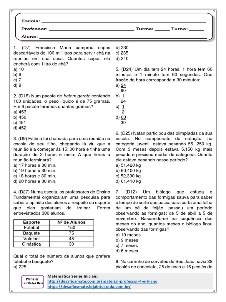 Simulado 14 Prof. Luiz Carlos Melo, PDF, Continente