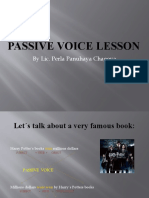 Passive Voice Lesson: by Lic. Perla Panuhaya Chagoya