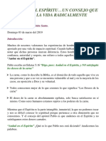 Andad en El Espíritu Un Consejo Que Camiba La Vida Radicalmente 1