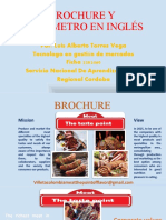 Brochure y Planímetro en Inglés