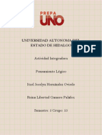 Pensamiento lógico universidad autónoma hidalgo