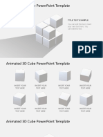 3D0012 Animated 3d Cube Powerpoint Template 16x9