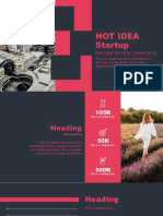 Hot Idea Startup: Presentation Template