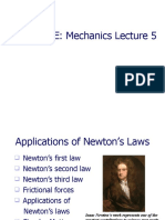 Physics 1E: Mechanics Lecture 5