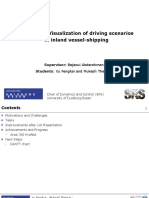 Replay and Visualization of Driving Scenarios in Inland Vessel-Shipping