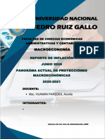 Acciones de Política Monetaria - Reporte de Inflación Junio 2020