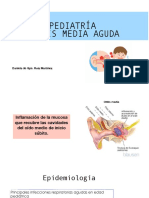 Pediatría Otitis Media Aguda: Daniela de Gpe. Ruiz Martínez