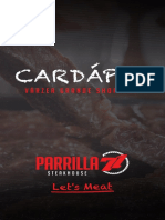 Cardapio Parrilla71 Maio 22 A 1