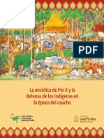 Iglesia PIO X y La Defensa de Los Indigenas en La Época Del Caicho Centenario-Enciclica