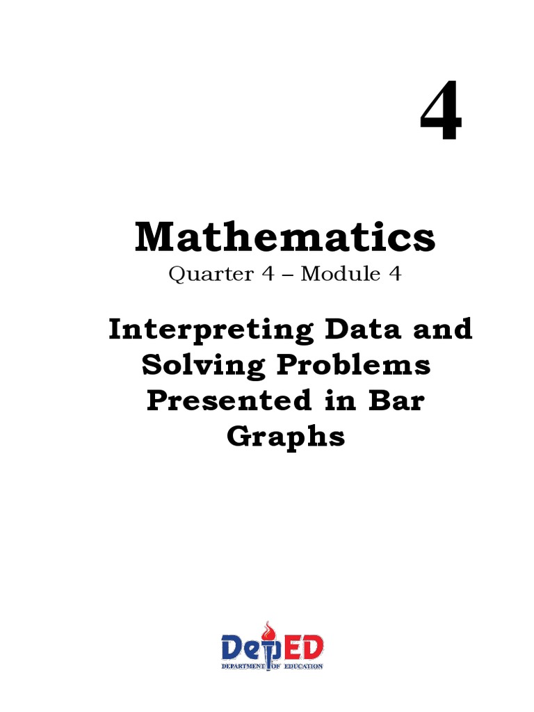 Grade 4 Bar Graph Data Interpretation | PDF | Cartesian Coordinate ...