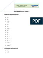 Curso de nivelación matemática guía de ejercicios unidad 4