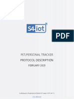 Pet/Personal Tracker: Protocol Description