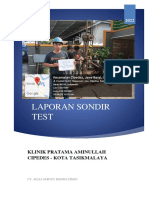 Laporan Sondir Test Klinik Pratama Aminullah