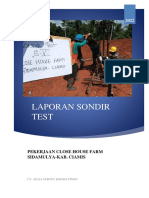 Laporan Sondir Kandang Ayam Sidamulya