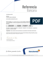 Certificado Bancario HS