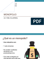 Monopolio y Competencia Monopolística