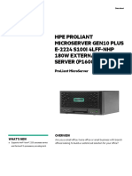 HPE ProLiant MicroServer Gen10 Plus E-2224 4-Core 1P 16GB-U S100i 4LFF-NHP 180W External PS Server-PSN1012325742USEN