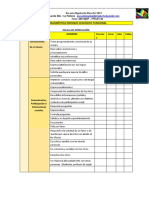 Evaluación diagnóstica enfoque ecológico funcional