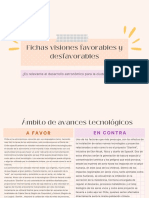 Fichas Visiones Favorables y Desfavorables