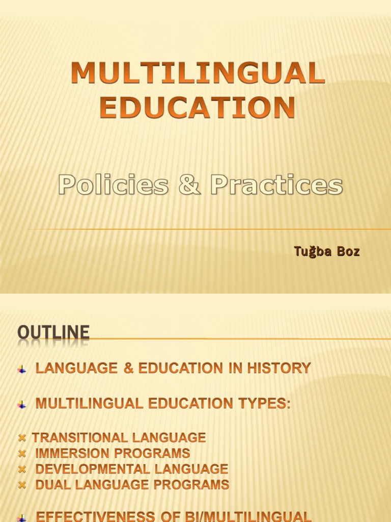 Bilingual Education and Language Dynamics | PDF | Multilingualism ...
