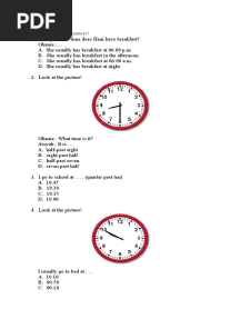 soAL wHAT TIME
