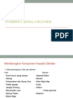 Materi Pembongkaran Kepala Silinder