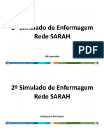 Rede Sarah 2 Simulado de Enfermagem 182 Questoes