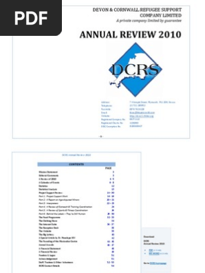 DCRS Annual Review 2010