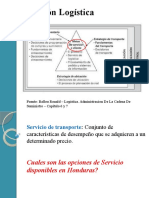 Gestión logística: opciones de servicio de transporte en Honduras