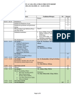 Rundown Pelatihan Preceptorship