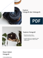 Materi Explore Fotografi Dan Videografi