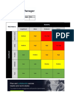 Risk Matrix Template