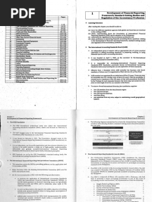  Development of Financial Reporting Framework, Standard-Setting Bodies and Regulation