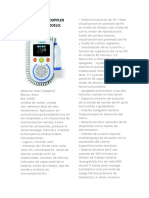 FT Detector Fetal Doppler Marca Aeon Modelo A100c