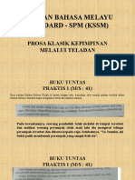 Latihan Bahasa Melayu Standard - SPM (KSSM
