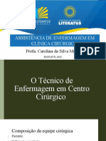 O Técnico de Enfermagem em Centro Cirúrgico