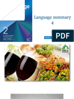 Language Summary 4 - Level 2
