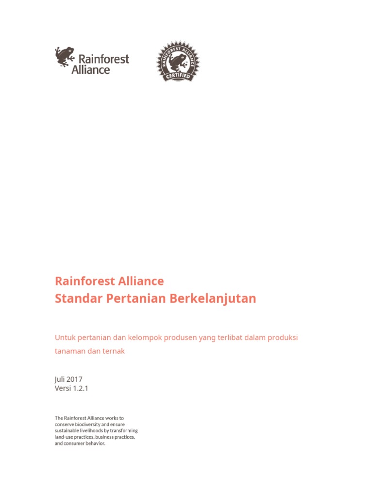 03 Rainforest Alliance Sustainable Agriculture Standard en - En.id ...