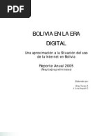 Bolivia en La Era Digital
